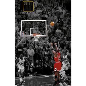 Trends Costacos Jordan Shot Clock Unframed Poster New Sealed RP24363